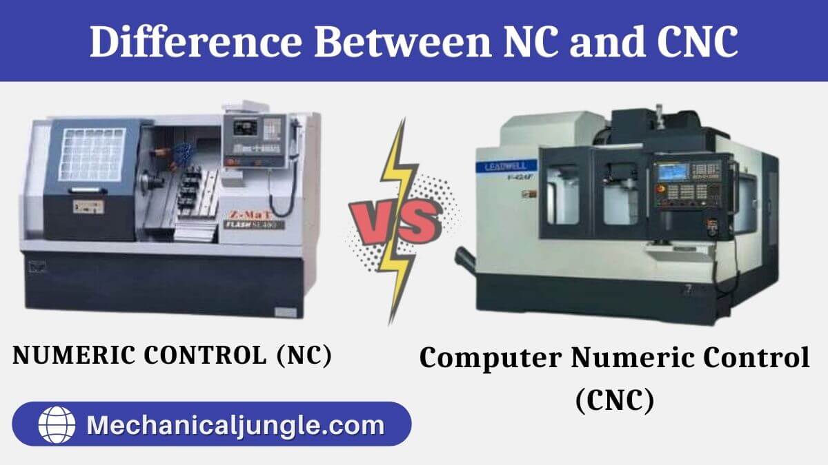 Difference Between NC and CNC