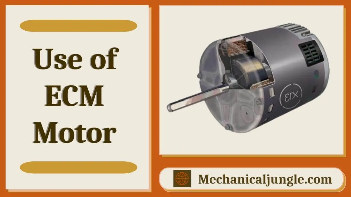 Use of ECM Motor
